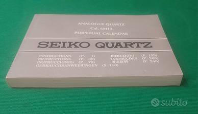 seiko calendar perpetuo 6M13 calibro 