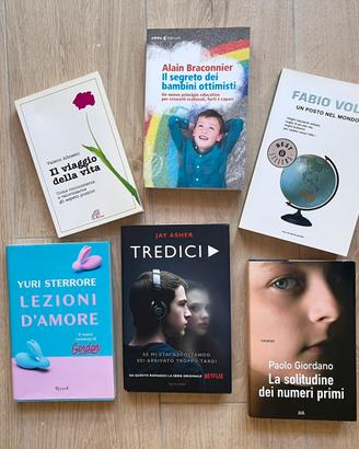 Box di 6 libri