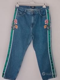 Jeans fiori Desigual originali