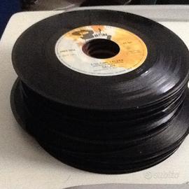 100 DISCHI VINILI 45 SENZA COPERTINA USO ARRISTICO