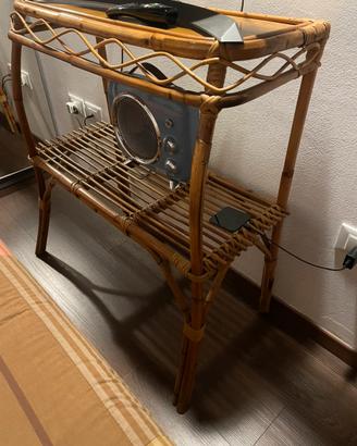 Mobile in vimini vintage