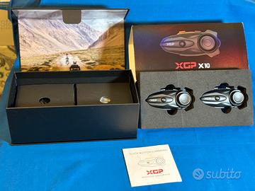 Interfoni moto XGP X10 coppia NUOVI
