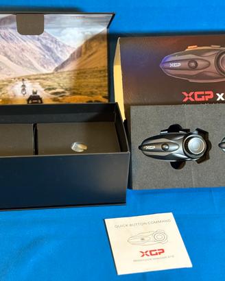 Interfoni moto XGP X10 coppia NUOVI