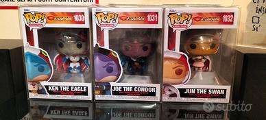 Funko Pop Gatchaman 1030 1031 e 1032