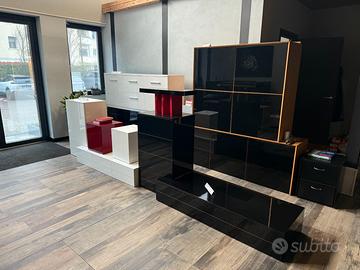 MADIE E MOBILI TV IN LEGNO MASSELLO