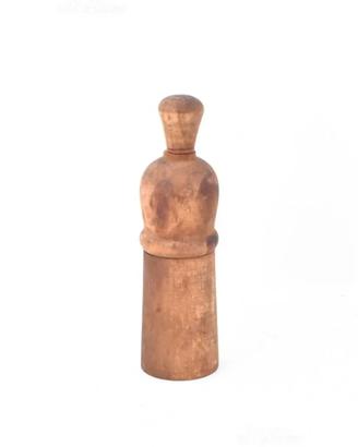 Metti tappo sughero in legno massello d'epoca