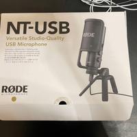 Microfono Rode RØDE NT-USB Gaming con asta mic