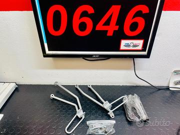 PEDANE PASSEGGERO HONDA CRF 450 DAL 2009 AL 2016 E