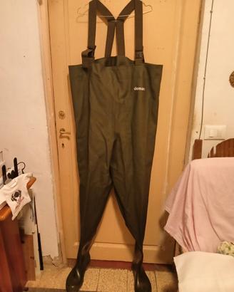 DEMAR Waders Grand Chest Pantalone da Pesca