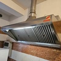 cappa in acciaio inox 