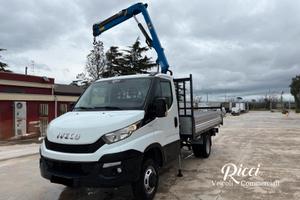 IVECO T. DAILY 35-130 CASSONE FISSO + GRU DN 3.6