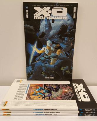 Fantascienza X-0 MANOWAR completa 1/4