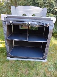mobiletto cucina campeggio Brunner tenda camper