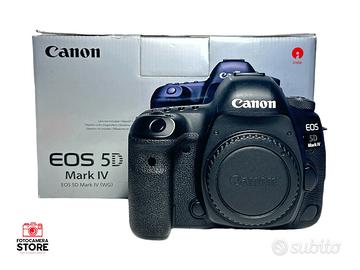 Canon 5D Mark IV (GARANZIA 2 ANNI)