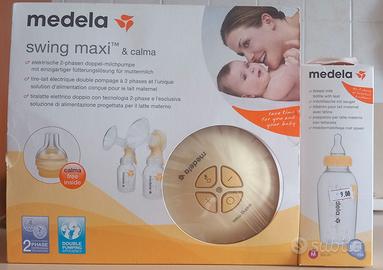 Tiralatte medela elettrico doppio swing maxi calma
