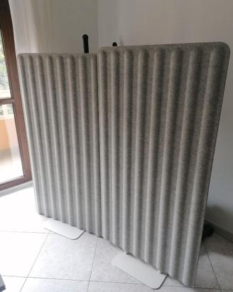 2 Pannelli divisori Ikea Eilif grigi
