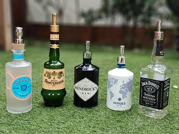 Dosatore sapone artigianale con bottiglie riciclat