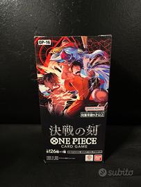 One piece tcg: Op16 “The time of battle” Box