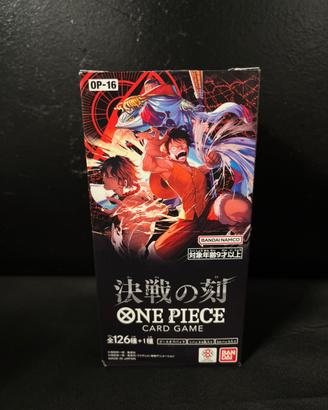 One piece tcg: Op16 “The time of battle” Box