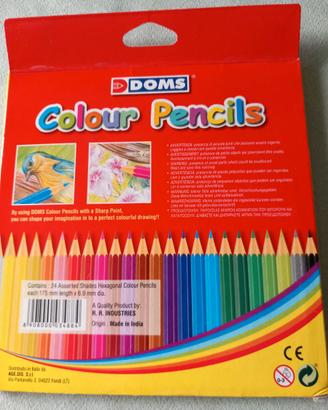 Scatola matite colorate