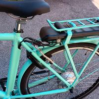 bici citybike a pedalata assistita Bianchi