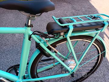 bici citybike a pedalata assistita Bianchi