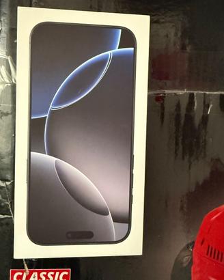 iPhone 16 pro max 256 gb titanio nero
