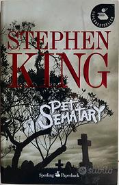 Libro romanzo Pet Sematary di Stephen King