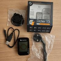 Bryton rider 15 con staffa