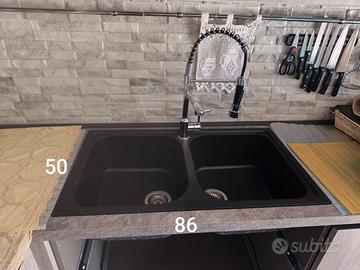 lavello cucina 86x50