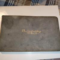 libretto autografi autographs dediche diario 1920