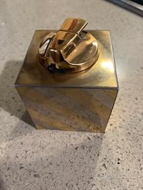 ACCENDINO CUBO DA TAVOLO IN METALLO
