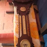 bellissim orologio vintage da muro con termometro 