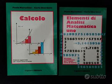 Calcolo  Elementi di Analisi Matematica 1 Sbordone