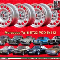 4 pz cerchi Mercedes Barock 7x16 ET23 5x112