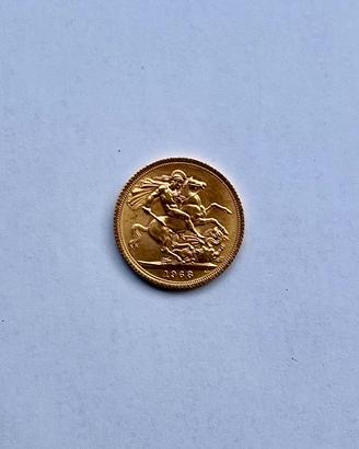 Sterlina oro 1968 Sovereign Elisabetta II