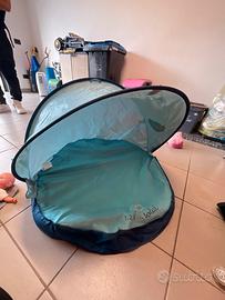 Tenda e piscina da spiaggia