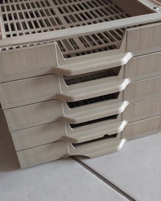 cassettiera Arco Olivetti Synthesis