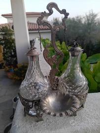 oliera argento Genova fine 1700