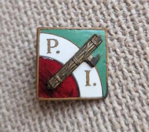 Spilla Distintivo Fascismo Fascista Mussolini PI 