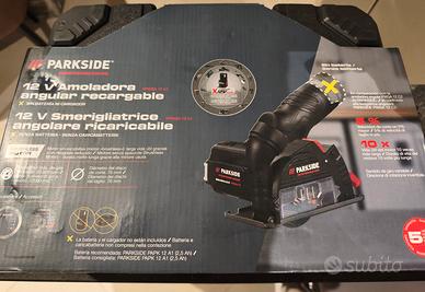 Smerigliatrice 12volt performance parkside 