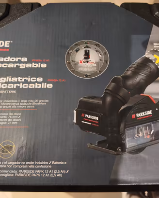 Smerigliatrice 12volt performance parkside 