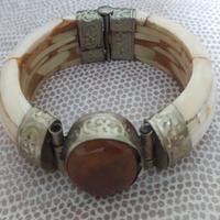 Bracciale in osso Vintage - Tribale 