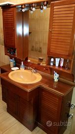 Capiente e ampio mobile bagno