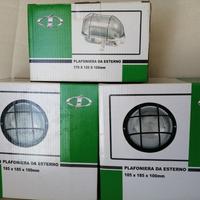 TRE Plafoniere da esterno TUTTO a 15 EURO 