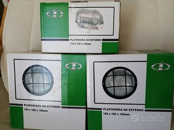 TRE Plafoniere da esterno TUTTO a 15 EURO 
