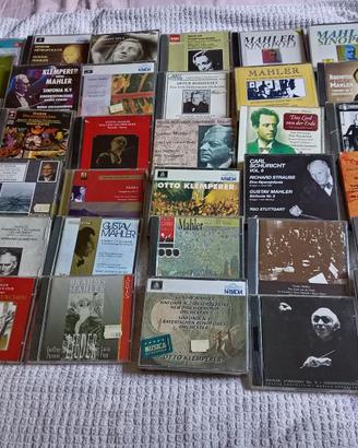 GUSTAV MAHLER CD BLOCCO 77 ITEMS (103 CD)