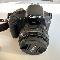 Canon EOS 1200D + obiettivo 50mm 1.4
