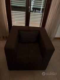 Poltrona letto da salotto e studio