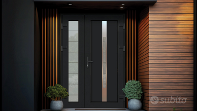 Serramenti e porte  in PVC chiavi in mano